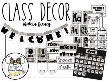 Classroom Decor- Modern Disney by Your Everyday Disney Teacher | TpT