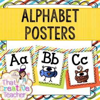 Classroom Decor Pack - Alphabet/Number/Color/Weather Posters | TpT