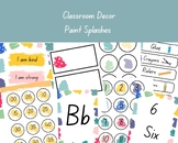 Classroom Decor - Paint Splashes Design