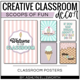 Classroom Decor Posters - Ice Cream Theme