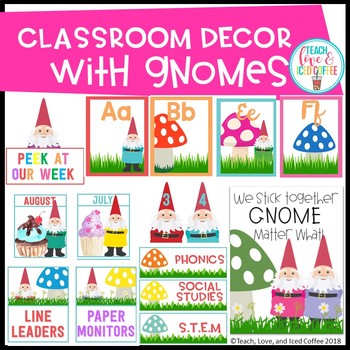 Whimsical Gnome Classroom Decor Ideas to Enchant Students