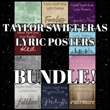 Taylor Swift Instrumental Songs  Taylor Swift Stickers Folklore