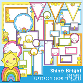 Classroom Decor Theme Pack - Shine Bright