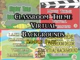 Classroom Decor Virtual Background Sampler (Free)