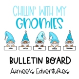 Classroom Decor | Winter Bulletin Board | Christmas Gnome Display