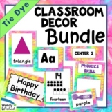 Tie Dye Classroom Decor Bundle