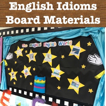 Preview of Classroom Decoration | Bulletin Board Materials | Idioms