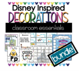 Classroom Decorations - Disney Inspired - BUNDLE
