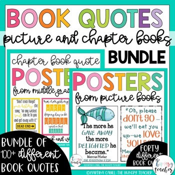 Classroom Decorations Inspirational Character Quote Posters Bundle