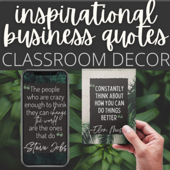 Preview of Classroom Decor Inspirational Quotes