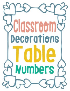 Preview of Classroom Decorationsable Numbers  : Inspirational Book Character Quote Posters