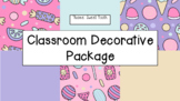 Classroom Decorative Package (Theme: Sweet Tooth)