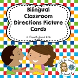 Classroom Directions Picture Cards  {BILINGUAL}