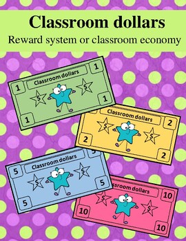 Preview of Classroom Dollars (Reward System and/or Classroom Economy for Class Jobs)