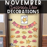 Classroom Door Decorations for November