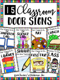 Classroom Door Signs