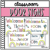 Classroom Door Welcome Signs - Free