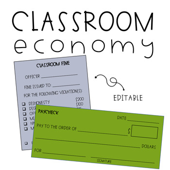 Preview of Classroom Economy