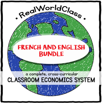 Preview of ENG/FR BUNDLE: Classroom Economy: A complete cross-curricular system and guide