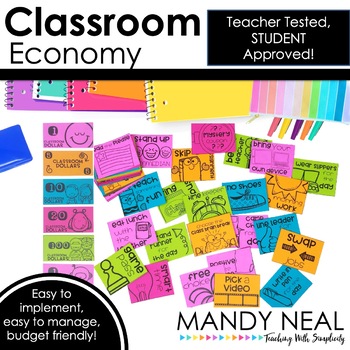 Preview of Classroom Economy | Award Coupons | Behavior Management