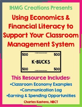 Preview of Classroom Economy Behavior Management System (ECON/PFL)
