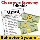 Classroom Economy Behavior System | Editable