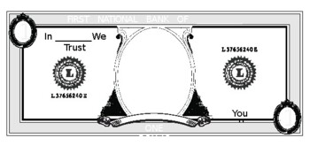 Classroom Economy - Blank Dollar Bill, Fully Customizable by Taylor Reed