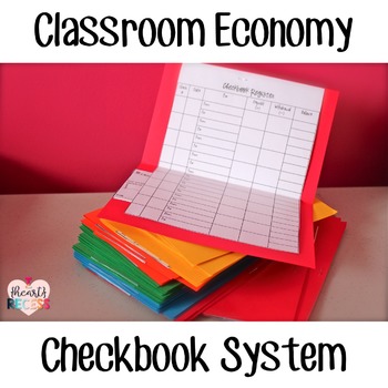 Preview of Classroom Economy Checkbook System***EDITABLE***