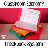 Classroom Economy Checkbook System***EDITABLE***