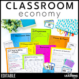 Class Economy | Money Job Application Classroom Store | Editable