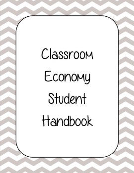 Preview of Classroom Economy Pack