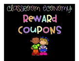 Classroom Economy Reward Coupons