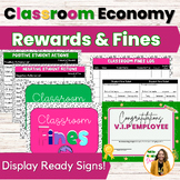 Classroom Economy Student Rewards and Fines