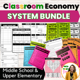 Classroom Economy System Banking Bundle for Middle School 