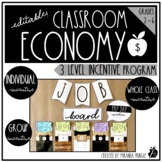 Classroom Economy Three Level Incentive Program