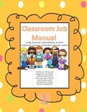 Classroom Economy and Classroom Job Resource Manual- With 