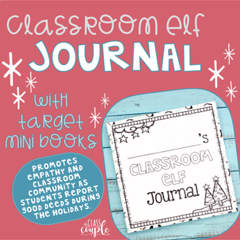 Preview of Classroom Elf Journal with Target Mini Books