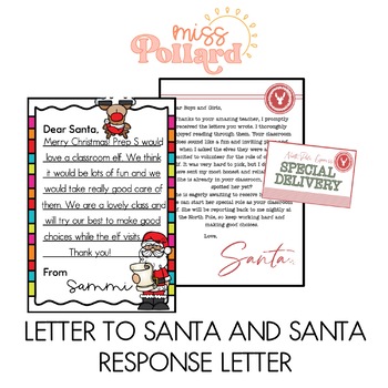 Classroom Elf Pack - Letter to Santa / Elf Journal | TPT