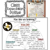 Classroom Expectation Poster