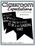 Classroom Expectation Posters