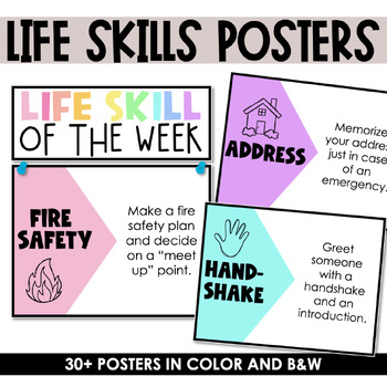 Preview of Life Skills Posters