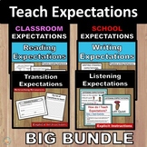 Classroom Expectations BIG Bundle