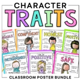 Classroom Expectations - Character Traits Posters