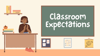 Classroom Expectations PPT -Editable by Kto5th | TPT