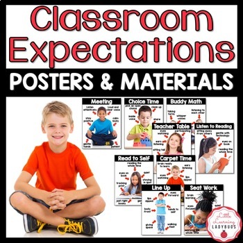 Preview of Classroom Expectations Posters & Materials