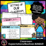 Classroom Expectations and Routines BUNDLE!