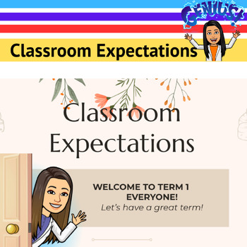 Preview of Classroom Expectations on Google Slides