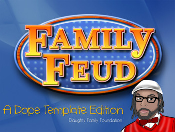 Preview of Classroom (Family) Feud | PowerPoint Template - Easy to Modify