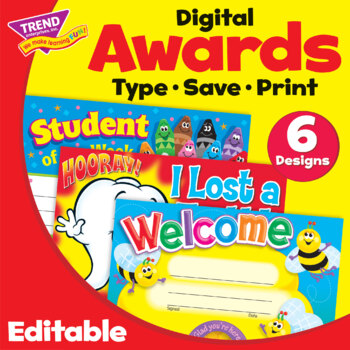 Preview of Classroom Favorites Student Awards | Multiple Designs | Print & Digital