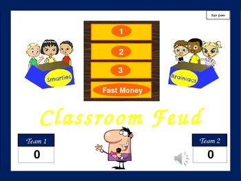 Preview of Classroom Feud- 4th Grade CCSS Review